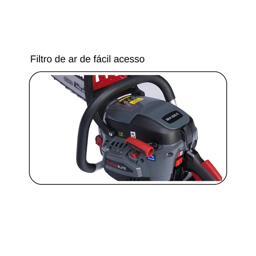 Motosserra Á Gasolina Branco Elite Bm-330 54,3cc Sabre 18" - 90315555