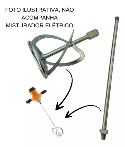 Pá Completa M14 para Misturador de Argamassa Dexter Makita