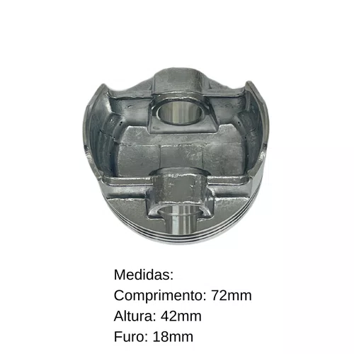 Pistão Std Para Motor B4T 7.5hp Branco 19815495