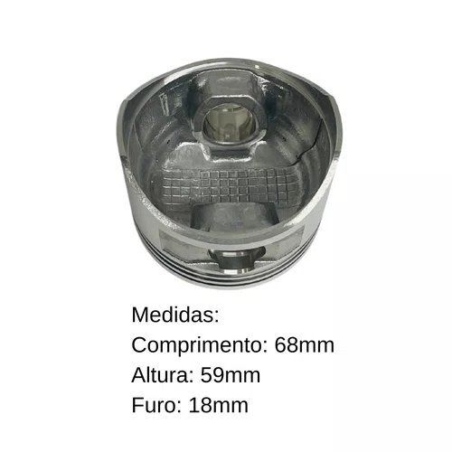 Pistão STD para motores 6.5HP - 460