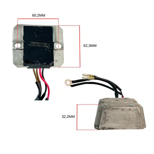 Ponte Retificadora Externa para Gerador GM11500E CSM Original