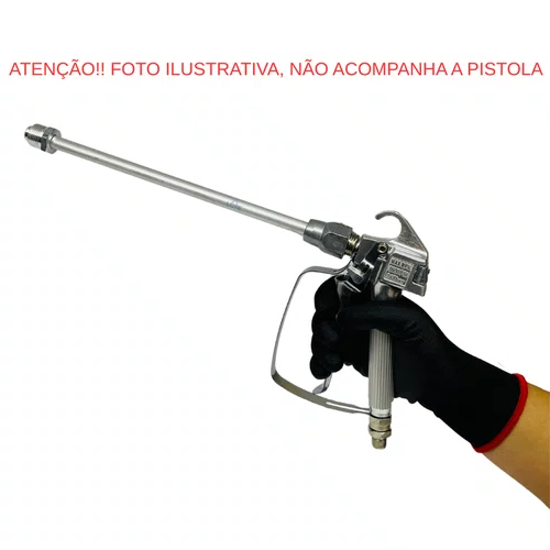 Extensor Prolongador Da Pistola P/ Máquinas Pintura Airless