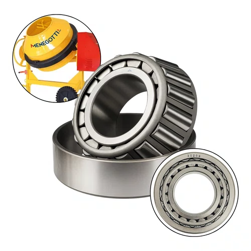 Rolamento de Rolete Cônico 30209 Carga Radial Betoneira 400L