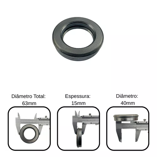 Rolamento Externo Embreagem Microtrator BFDE130/180 Buffalo Cor:Única;Tamanho:Único