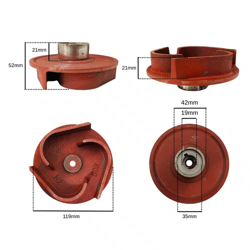Rotor para Motobomba BFG 2" Polegada Buffalo Original