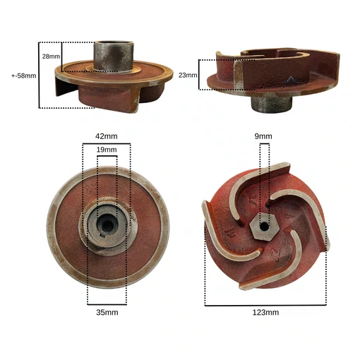 Rotor para Motobomba BFG 3" Autoescorvante Buffalo Original