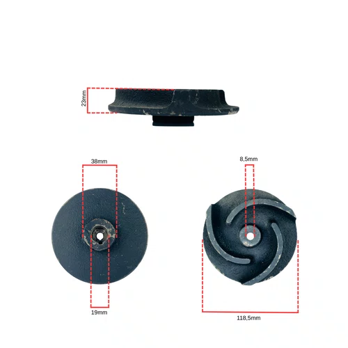 Rotor para Motobomba B4T-710 FE Branco Original