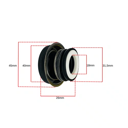 Selo Mecânico da Motobomba BFG 1"X1" Buffalo Original
