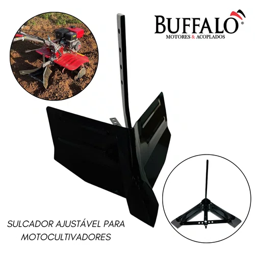 Sulcador Ajustável Buffalo Original 38,2mm para Motocultivadores - CÓD: 10706
