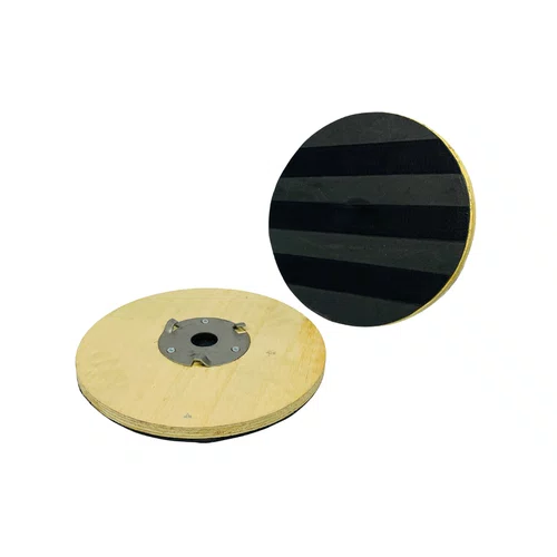 Suporte C/ Velcro e Flange 300mm Para Enceradeira Industrial