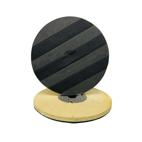 Suporte C/ Velcro e Flange 300mm Para Enceradeira Industrial