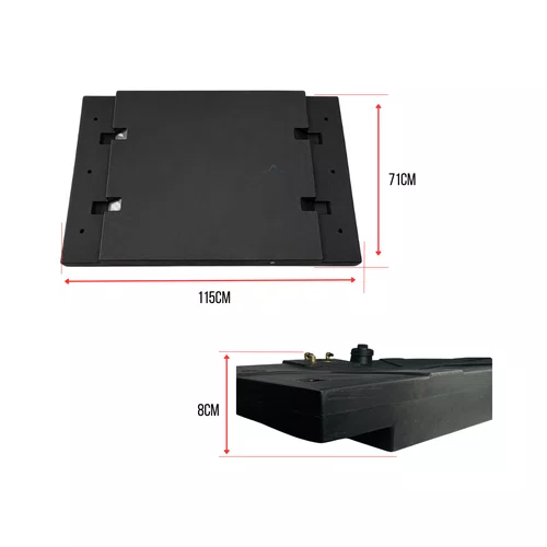 Tanque de Combustível Gerador BD44000E3 220V/380V Branco