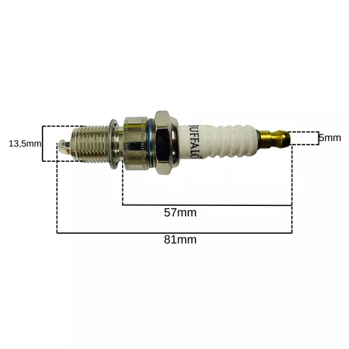 Vela de Ignição para Motor 5.5/6.5/8/13/15HP - 00430