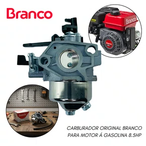 Carburador Completo para Motor B4T 8.5hp Branco Original