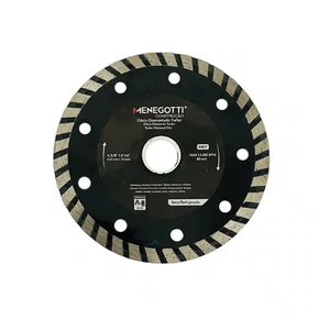 Disco Diamantado Turbo 110x20mm para Cortes Marmores/Pedras