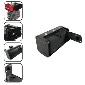Escape Completo para Motor á Diesel 7.0hp Branco Original