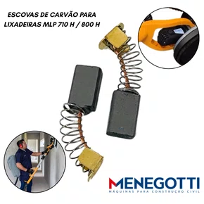 Jogo de Escova de Carvão COD:29113122 Para Lixadeiras de parede MLP 710 H / 800 H