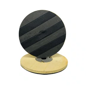 Suporte C/ Velcro e Flange 300mm Para Enceradeira Industrial