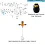 Alojamento das Escovas Misturador Eletrico MELV2 Menegotti