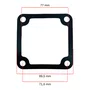 Anel Bocal De Saída Para Motobomba MB B4T 710 Branco Original