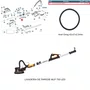 Anel O-ring 42x37x2,5mm  para Lixadeira MLP 750Led Menegotti