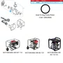 Anel Vedação O-ring Porta Rotor Motobomba MB B4T 710 Branco