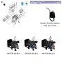 Atuador da Bomba Injetora para Motor BD/Gerador BIG-BD Branco
