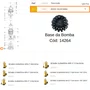 Base da Bomba para Bomba Submersa BFB 2/3 Pelegadas Buffalo
