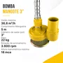 Bomba Submersa de Mangote 3 Polegadas Branco Original