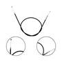 Cabo Acelerador para Roçadeira BR 26 Multi Branco Original