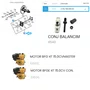 Conjunto Balancim para Motor BFG 15.0cv Master Buffalo