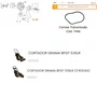 Correia Transmissão 75cm N.E. para Cortador de Grama Buffalo