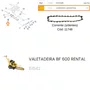 Corrente para Valetadeira BF 600 Rental Buffalo Original