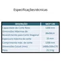 Cortador Manual de Piso MCP 120 Menegotti Original
