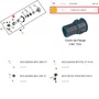 Coxim Flange para Roçadeira BFG 33S/43S/52S Buffalo Original
