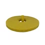 Disco Amarelo para Enceradeira de 410mm para Limpeza Leve
