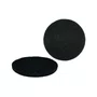 Disco de Enceradeira Preto 350mm para Limpeza Pesada Intensa