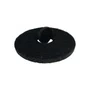 Disco de Enceradeira Preto 350mm para Limpeza Pesada Intensa