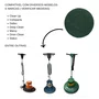 Disco para Enceradeira Verde 350mm para Limpeza Pesada