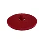 Disco para Enceradeira Vermelho 350mm Limpeza Leve