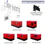 Dobradiça da Porta 19503300 P/ Gerador Big BD 21.000 ES