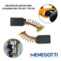 Escova de Carvão Para Lixadeiras de Parede Menegotti MLP 710 LED / 750 LED - CÓD: 26114265