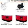 Filtro de Ar Completo 14002155 P/ Gerador Big BD 44.000 E3