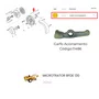 Garfo Acionamento Para Microtator BFDE 130 Buffalo 11486