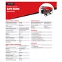 Gerador à Gasolina 4T 110/220v B4T 3500w Branco Original