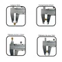 Gicleur do Carburador para Motor 13.0e15HP Buffalo Original