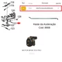 Haste da aceleração para Motor BFG 23 PRO Buffalo Original Cor:Única;Tamanho:Único