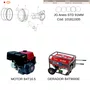 Jogo de Anéis Standart 91mm para Motor B4T 16.5hp - Branco