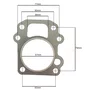 Junta Vedação Cabeçote Para Motor B4T 3.0hp Branco Original Cor:Única;Tamanho:Único