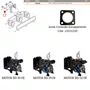 Junta Conexão Escapamento P/ Motor BD 52.0 Branco 13151220